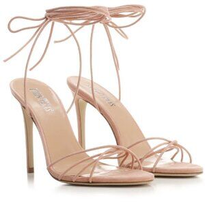 PARIS TEXAS - NICOLE - STRAPPY STILETTO SANDAL - Size 38 - USA 8